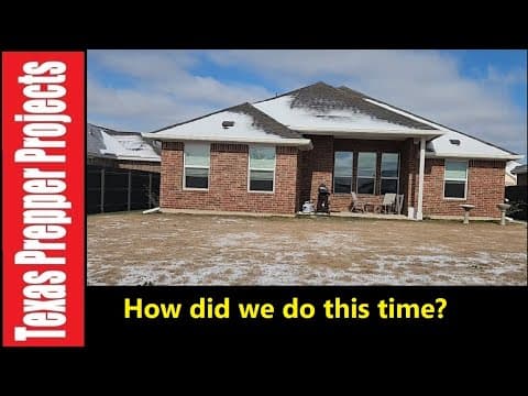 Surviving the 2026 Freeze! | Texas Prepper Projects