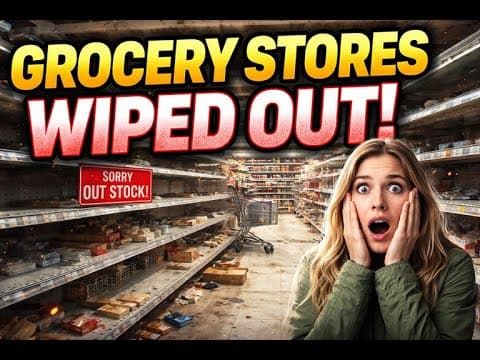 Empty Supermarkets! What Can We Learn from the Winter Storm Panic Buying