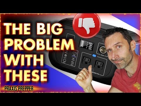 The BIG Problem with Solar Battery Banks