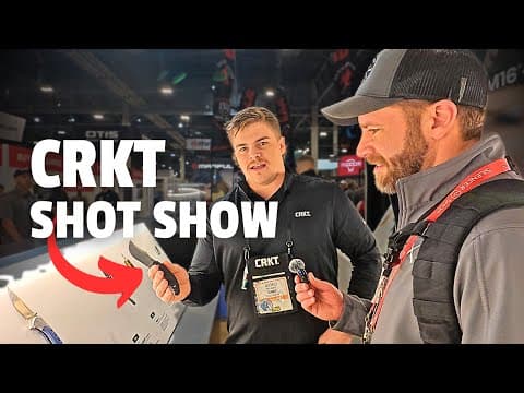 2026 Shot Show – CRKT Knives!