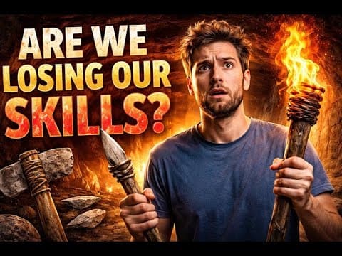 Human Beings are LOSING ALL of Their SKILLS! Technology Makes us Lazy