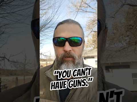"You can't walk with guns." #preparedness #prepper #2nd #2ndamendment #gunrights #shtfnews