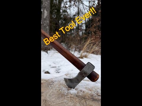 Best Tool Ever!! #tools #bushcraft #survivaltools #tomahawk #survivalskills