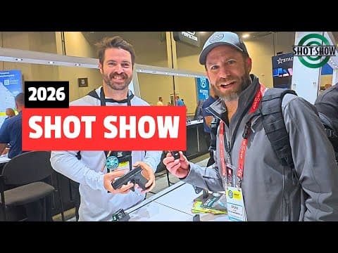 2026 Shot Show – Glock (Gen. 6), DNT Optics, Suppressors!