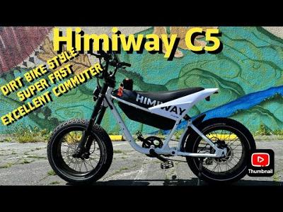 HimiWay C5 - My First Off Road Motorcycle Style E-Bike!