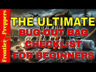 �� BUG-OUT BAG CHECKLIST FOR BEGINNERS #preppergear #shtfsurvival #survival #prepper #survivalist