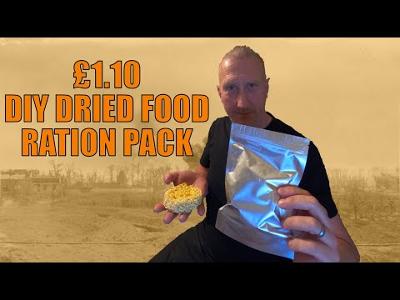 Bug Out Meal for £1.10? Cheap, Light & Lasts YEARS!