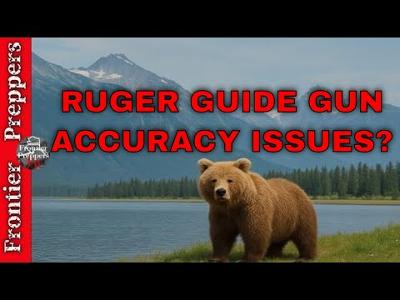 ? RUGER GUIDE GUN ACCURACY ISSUES? #alaska #survival #prepper #survivalist #guidegun #ruger