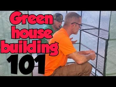 Tiller & Rowe 8 Shelf Greenhouse UNBOXING and Setup